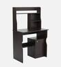 Stark Hutch Desk in Wenge Finish