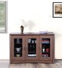 Stark Crockery Unit in Walnut Finish