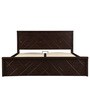 Starlight King Size Bed with Storage in Walnut Finish