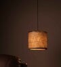Starnet Bamboo Cylindrical Hanging Light (Beige)