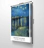 Starry Night at Rhone 16inx20in Gallery Wrap Canvas Painting for Living Room