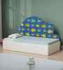 Starry Nights Single Bed With White Drawers Storage & Fish Bowl Print