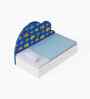 Starry Nights Single Bed With White Drawers Storage & Fish Bowl Print