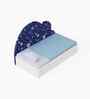 Starry Nights Sofa Cum Bed With White Drawers Storage and Odyssey Print