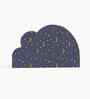 Starry Nights Sofa Cum Bed With White Drawers Storage and Starry Nights Print