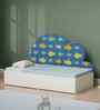 Starry Nights Trundle Bed In White Colour With Fish Bowl Print