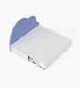 Starry Nights Trundle Bed In White Colour With Guided Paths Print