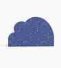 Starry Nights Trundle Bed In White Colour With Guided Paths Print