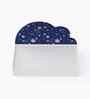 Starry Nights Trundle Bed In White Colour With Odyssey Print