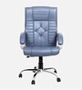 Stars Alpha High Back Office Chair With Cushioned Seat In Grey Colour