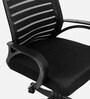 Stars Regus Ergonomic Office Chair With Headrest In Black Colour