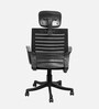 Stars Regus Ergonomic Office Chair With Headrest In Black Colour