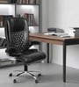 Stars Rigel High Back Office Chair With Cushioned Seat And Adjustable Handles In Black Colour
