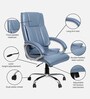 Stars Vega High Back Office Chair With Cushioned Seat In Grey Colour