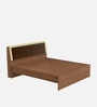 Stash King Size Bed in Cream Finish