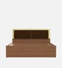 Stash King Size Bed in Cream Finish