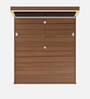 Stash King Size Bed in Cream Finish With Box Storage
