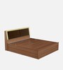 Stash King Size Bed in Cream Finish With Box Storage