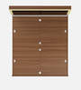 Stash King Size Bed in Cream Finish With Box Storage