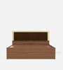 Stash King Size Bed in Cream Finish With Motorized Storage