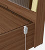 Stash King Size Bed in Cream Finish With Motorized Storage