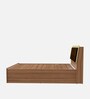 Stash Queen Size Bed in Cream Finish