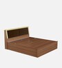 Stash Queen Size Bed in Cream Finish