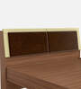 Stash Queen Size Bed in Cream Finish