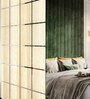 Static Lorelei (Set Of 10) Cream Colour Engineered Wood Hanging Room Divider