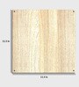 Static Lorelei (Set Of 10) Cream Colour Engineered Wood Hanging Room Divider