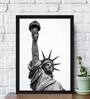 Statue of Liberty Framed Canvas Art Print