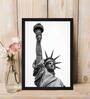 Statue of Liberty Framed Canvas Art Print