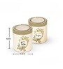 STC 750Ml Brown Plastic (Set of 2) Airtight Container