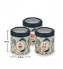 STC 750Ml Green Plastic (Set of 3) Airtight Container