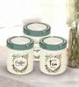 STC 750Ml Grey Plastic (Set of 3) Airtight Container