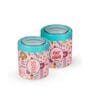 STC 750Ml Pink Plastic (Set of 2) Airtight Container