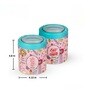 STC 750Ml Pink Plastic (Set of 2) Airtight Container