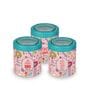STC 750Ml Pink Plastic (Set of 3) Airtight Container