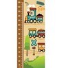 Steam Train in Multicolour Height Chart