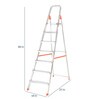 7 Steps 7.1 Ft Steel Step Ladder