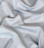 Steel Blue 100% Cotton 300TC Solid Superking Bedsheet with 2 Pillow Covers (Quilted)