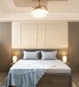 Steel Blue 100% Cotton 300TC Solid Superking Bedsheet with 2 Pillow Covers (Quilted)