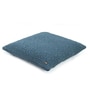 Steel Blue Shell 100% Cotton 20X20 Inches Knitted Cushion Cover With Filler