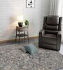 Blue Persian Viscose 5 ft x 7 ft Hand Tufted Carpet