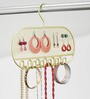Steel Golden Jewellery Hanger