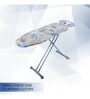 Steel Ironing Board With Iron Holder In Multicolour (L: 54, W: 14.5, H: 36 Inches)