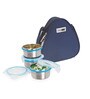 Stainless Steel & Plastic 300Ml Tiffin Bag