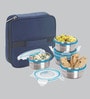 Stainless Steel & Plastic 300Ml Tiffin Bag