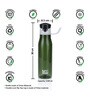 Steelo Dark Green 1100 ML My Tritan Bottle