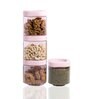 (Pack of 4) Stack & Lock Square Containers